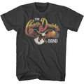 Smoke gray Charlie Daniels Band t-shirt featuring Charlie Daniels Band Tricolor Eagle design