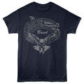 Navy Charlie Daniels Band t-shirt featuring Charlie Daniels Band Stars Stripes And Eagle design