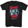 Black Chucky t-shirt featuring Chucky Till Death design