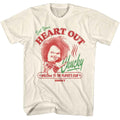 Natural Chucky t-shirt featuring Chucky Eat Your Heart Out design