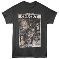 Smoke gray Chucky t-shirt featuring Chucky And I Dig It design