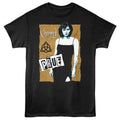 Black Charmed t-shirt featuring Prue Halliwell portrait from Charmed