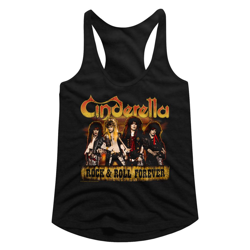 Cinderella Ladies Racerback - Dudes Forever
