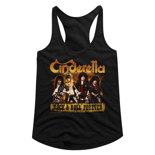 Cinderella Ladies Racerback - Dudes Forever