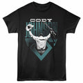Black Cody Johnson t-shirt featuring Cody Johnson Leather Deluxe 2023 album design