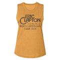 Eric Clapton Ladies Muscle Tank - N. American 79