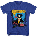 Royal blue Culture Club t-shirt featuring Culture Club The War Song 1984 design