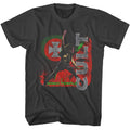 Smoke gray The Cult t-shirt featuring The Cult Sonic Temple 1989 design