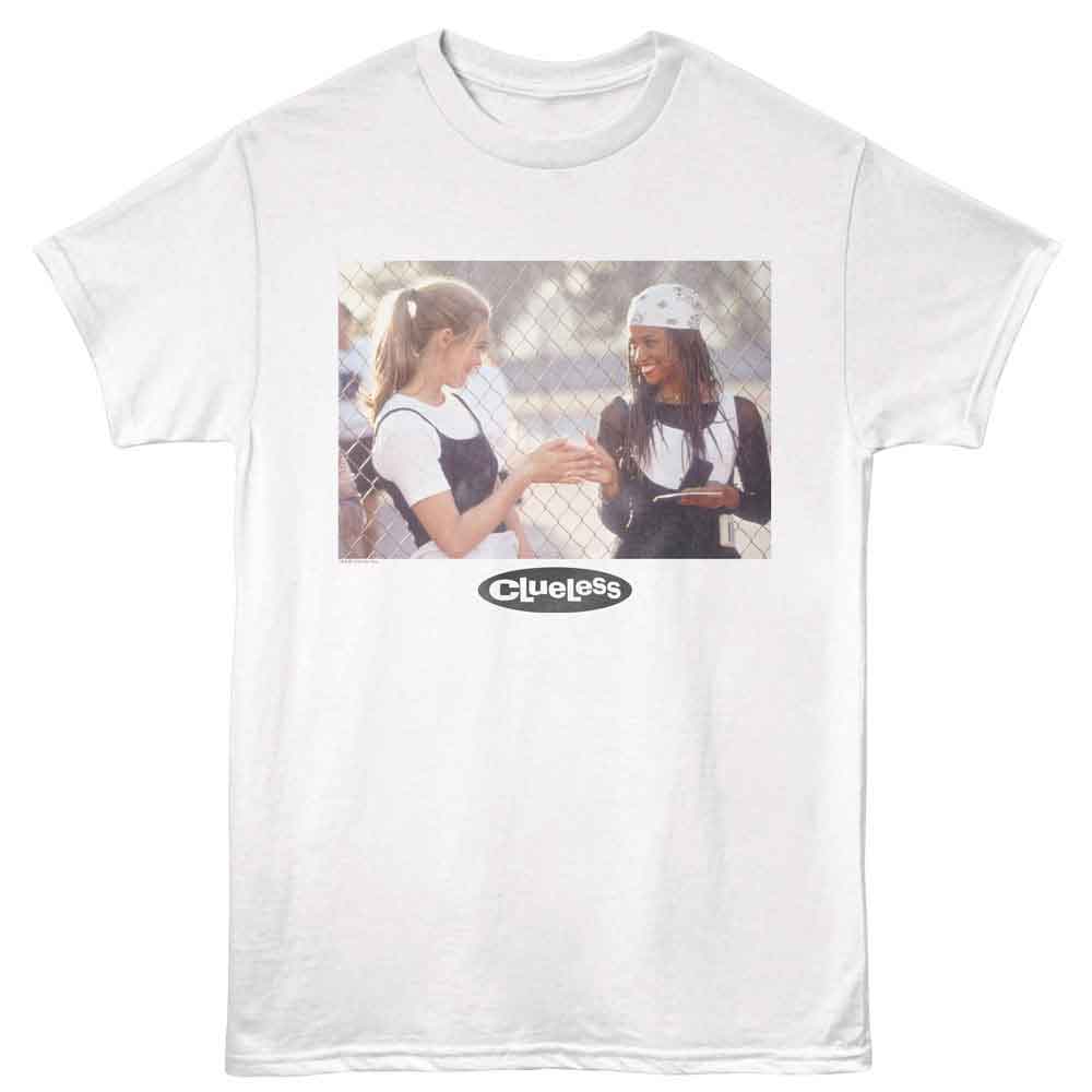 White Clueless t-shirt featuring Clueless Cher And Dionne design