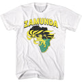 White Coming to America t-shirt featuring Coming to America Zamunda design