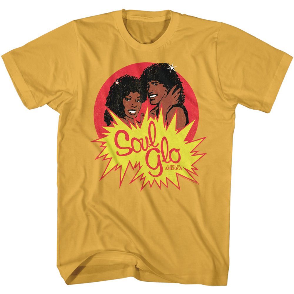 Ginger Coming to America t-shirt featuring Coming to America Full Color Soul Glo design