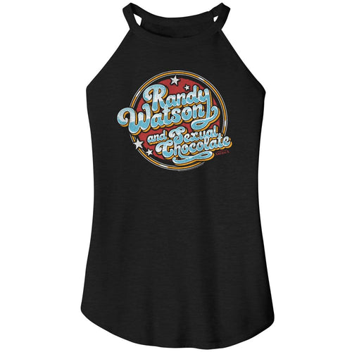 Coming to America Ladies Rocker Tank - Randy and Sexual Chocolate