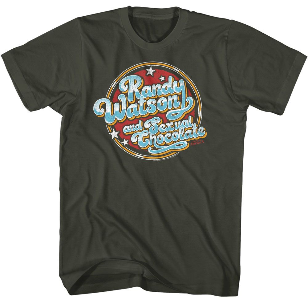 Smoke gray Coming to America t-shirt featuring Coming to America Randy Watson And Sexual Chocolate design