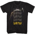 Black Candyman t-shirt featuring Candyman 1992 movie poster design