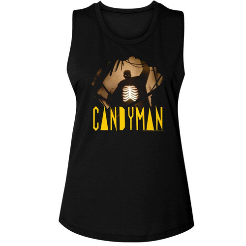 Candyman Ladies Muscle Tank - Hole in Wall