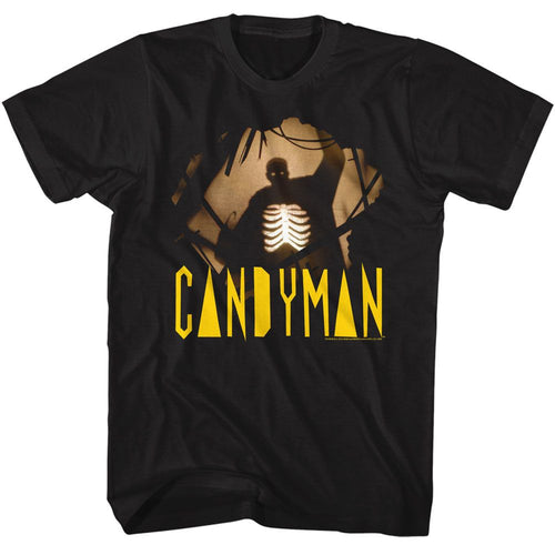 Black Candyman t-shirt featuring Candyman Hole In Wall design
