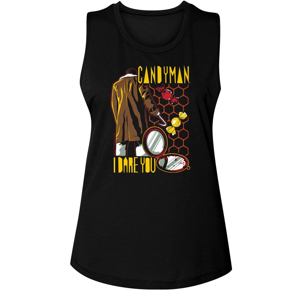 Candyman Ladies Muscle Tank - Storybook Style