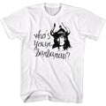 White Conan the Barbarian t-shirt featuring Conan Your Barbarian design