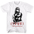 White Conan the Barbarian t-shirt featuring Conan Black And Red design