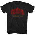 Black Conan the Barbarian t-shirt featuring Conan the Barbarian Distressed Logo design