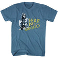Indigo heather Conan the Barbarian t-shirt featuring Conan Mine Is Better design