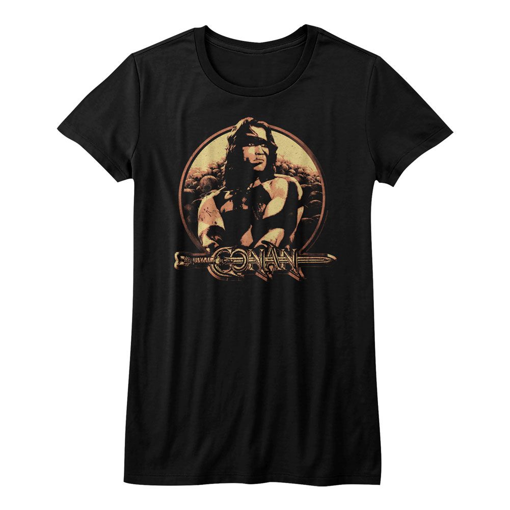 Conan the Barbarian Ladies T-Shirt - Shield