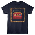 Navy Crowded House t-shirt featuring Crowded House Together Alone 1993 album design