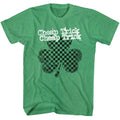 Kelly heather Cheap Trick t-shirt featuring Cheap Trick Shamrock St Patricks design