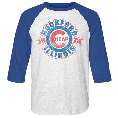 Cheap Trick 3/4 Raglan - Rockford IL 74