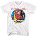 White Cyndi Lauper t-shirt featuring Cyndi Lauper She's So Unusual 1983 album design