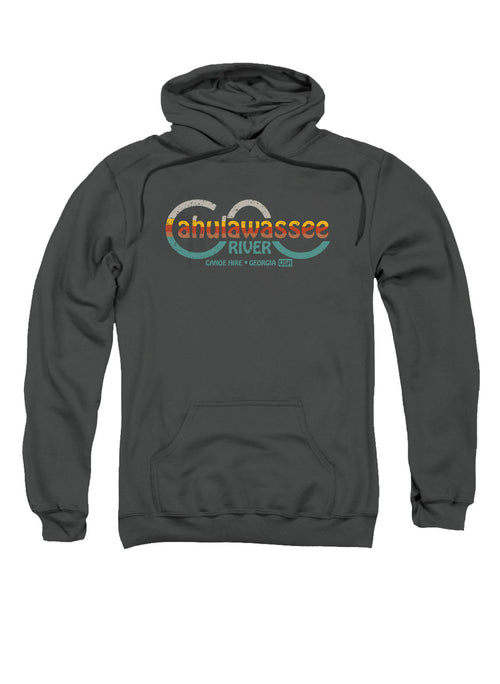 Charcoal Cahulawassee River Hoodie
