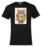 Black Cat Look Up T-Shirt