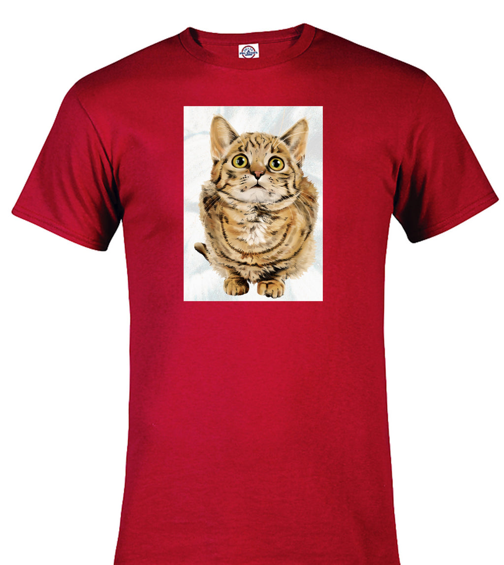 Red Cat Look Up T-Shirt