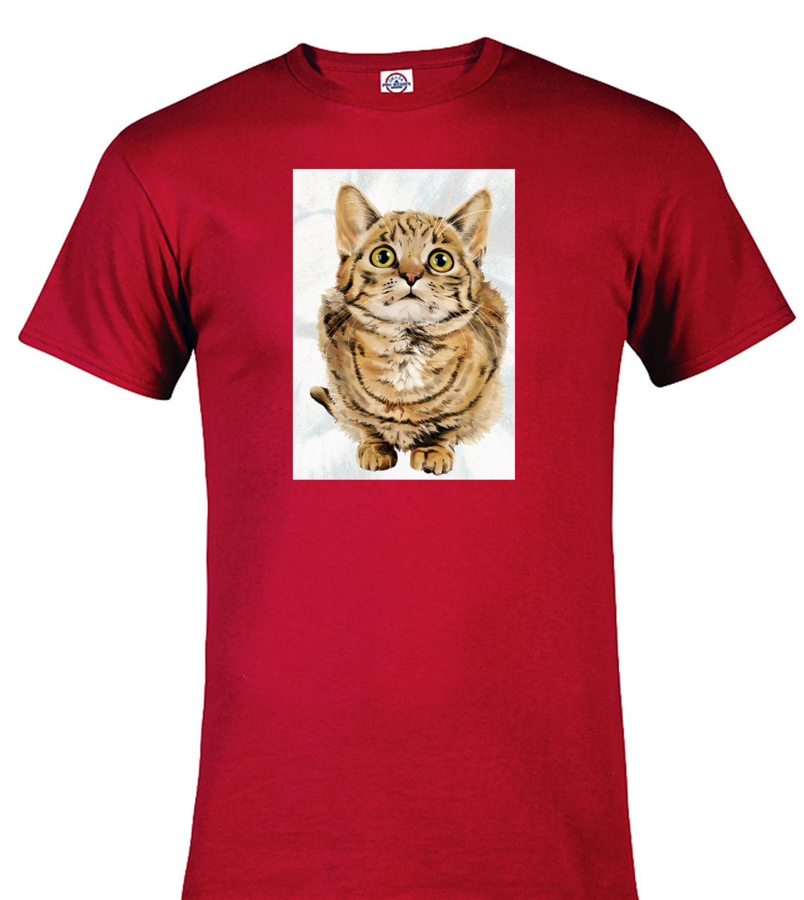 Red Cat Look Up T-Shirt
