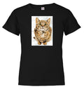 Black Cat Look Up Youth/Toddler T-Shirt