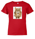 Red Cat Look Up Youth/Toddler T-Shirt