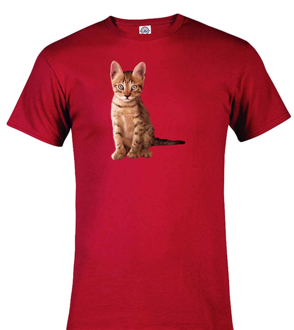 Red Cat Pose T-Shirt