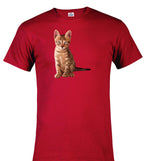 Red Cat Pose T-Shirt