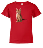 Red Cat Pose Youth/Toddler T-Shirt