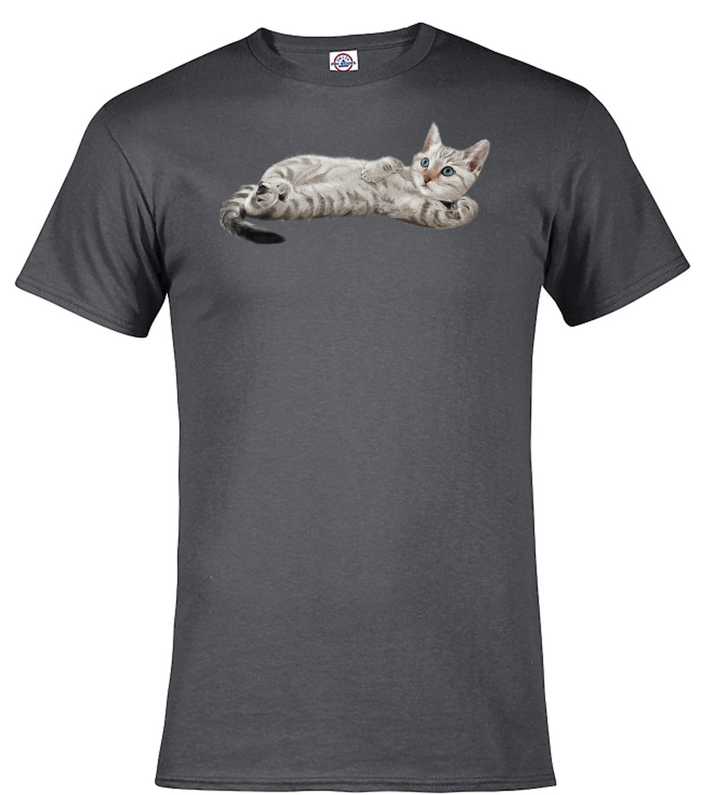 Charcoal Cat Spluff T-Shirt
