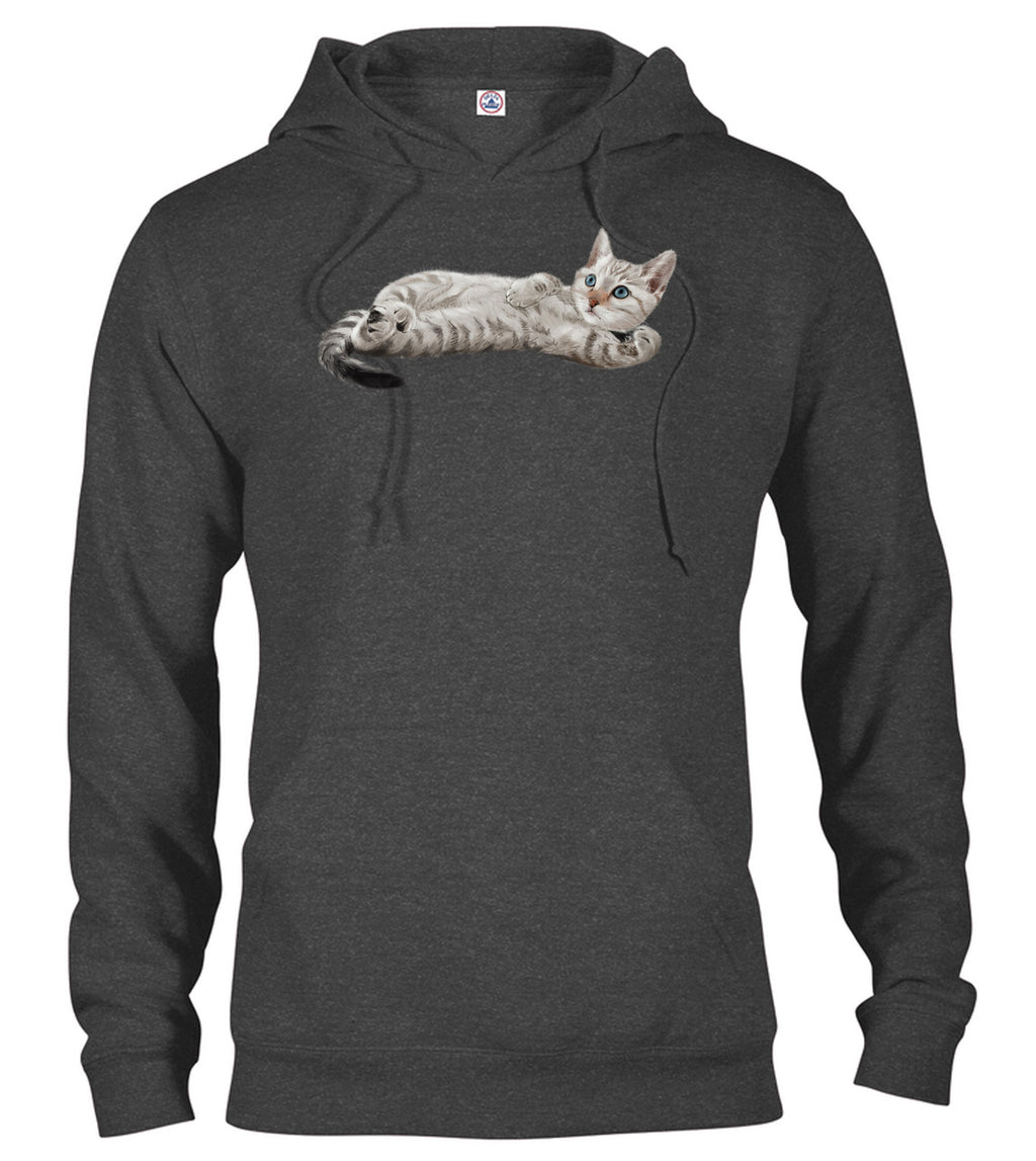 Charcoal Cat Spluff Hoodie