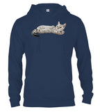 Navy Cat Spluff Hoodie