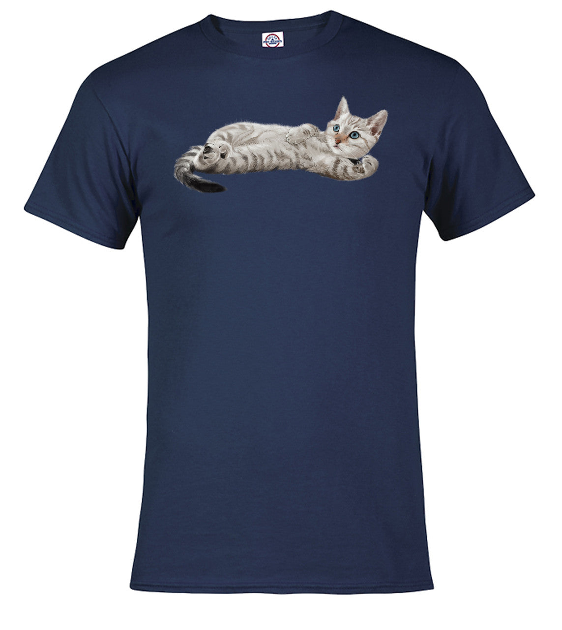 Navy Cat Spluff T-Shirt