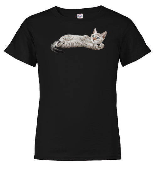 Black Cat Spluff Youth/Toddler T-Shirt