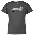 Charcoal Cat Spluff Youth/Toddler T-Shirt