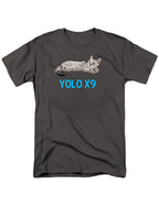 Charcoal Cat Yolo T-Shirt