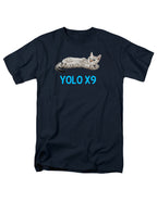 Navy Cat Yolo T-Shirt