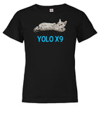 Black Cat Yolo Youth/Toddler T-Shirt