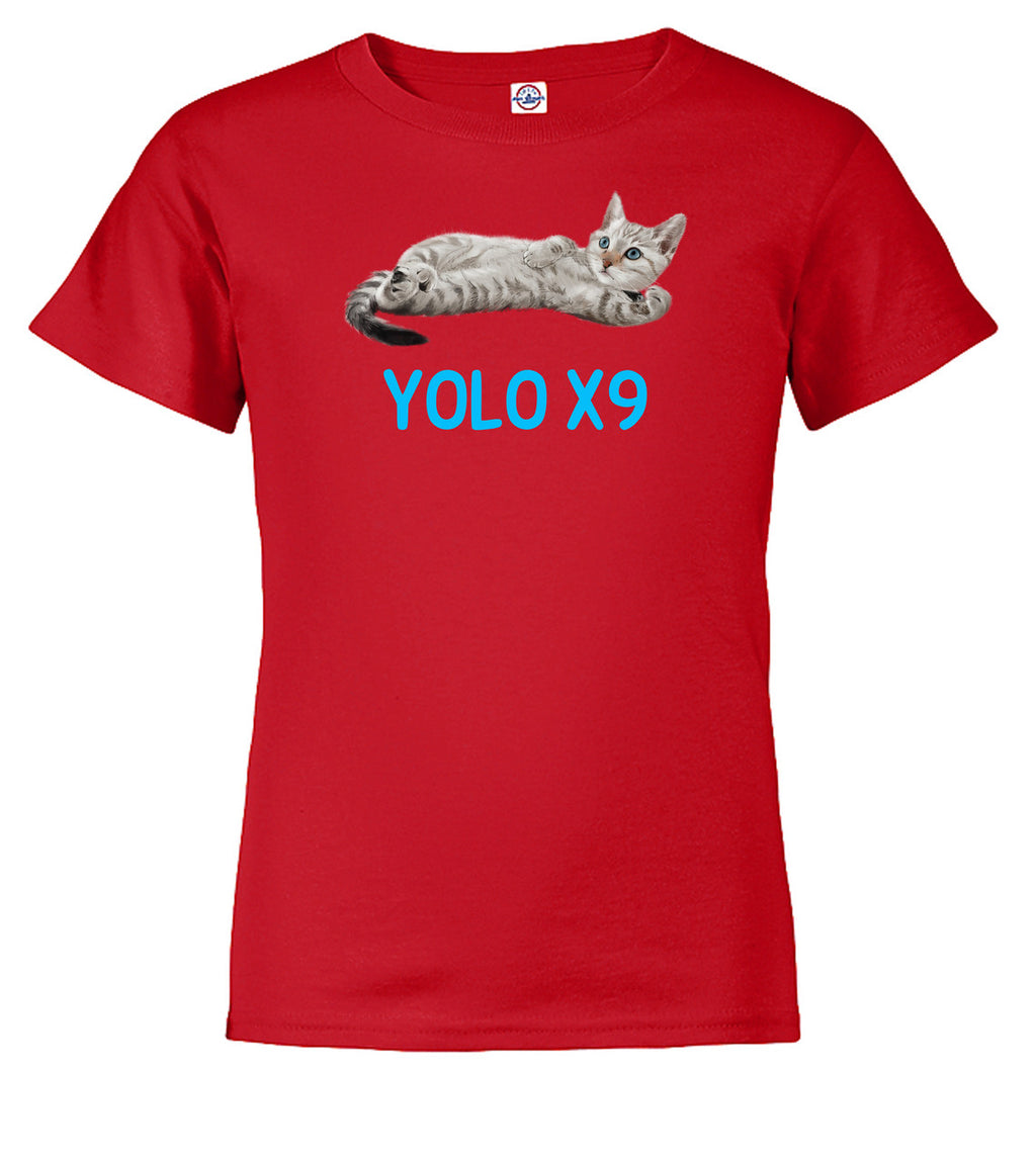 Red Cat Yolo Youth/Toddler T-Shirt