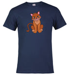 Navy Cat T-Shirt